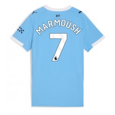 Manchester City Omar Marmoush #7 Hemmatröja Dam 2025-26 Korta ärmar